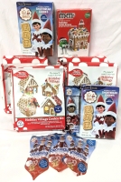 New Sweet Treats : 4x Betty Crocker Holiday Village Cookie Kits, M&Ms Holiday Mini House, 2x Boxes Elf on a Shelf Shortbread Cookies, 3x ChocoDrizzlers, Double Crisp Chocolate Elf