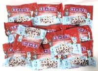 11 New Packs BRACH'S Individually Wrapped Peppermint Christmas Nougats - 198g ea | BB JUL 2025