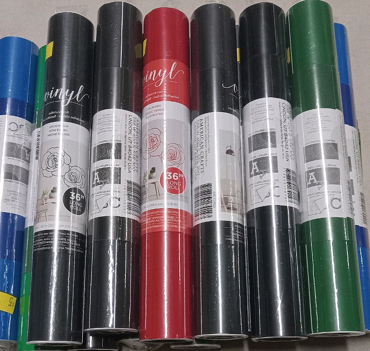 14 New | Vinyl Adhesive Rolls