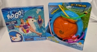 New H2O Go Fantasy Unicorn Swim Tube and Fenicalcan Spinning Sprinkler.