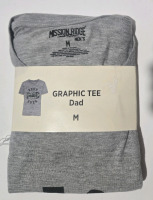 New | Medium Mens " Best Dad Ever " T-Shirt