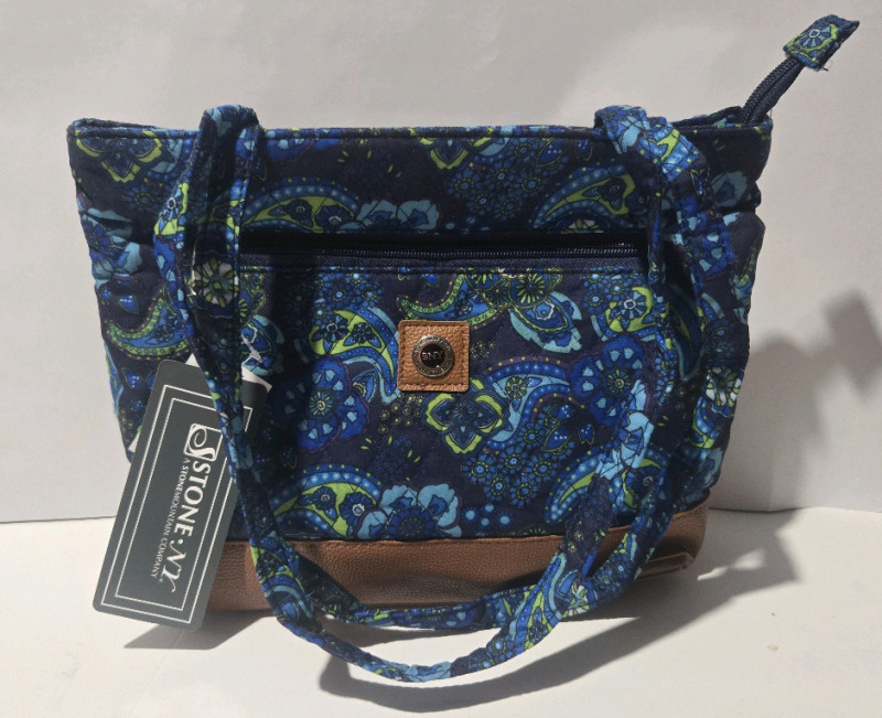 New | SNY Purse Blue | 10" x 4" x 8"