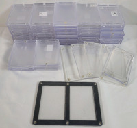 65 Clear Case Trading Card Cases .