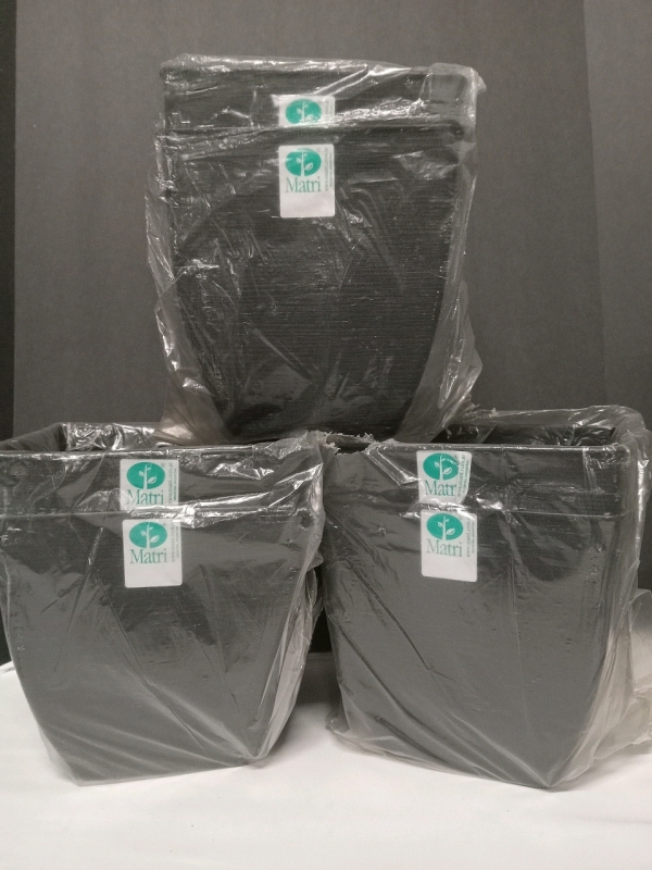 6 New | Squared Plant Potters | All 8x8x9"
