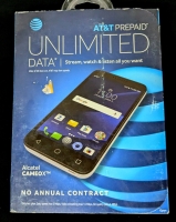 New AT&T Alcatel CameoX Arctic White 16GB 5" Android 7 Smartphone IMEI 015026004264295 | See Description