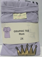 New | Size 2X Women's "Best Mom Ever" Graphic Tee
