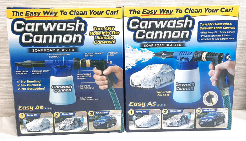 2 New Carwash Cannon Soao Foam Blasters