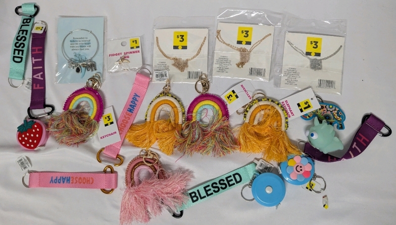 New Wearable Accessories. Keychains, Jewellery & More.