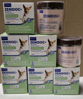 8 New Virbac ZENIDOG Gel Diffuser - Dog Calming Pheromones for Stress Relief, No Electricity Required & Lasts up to 2 Months, Dog Calming Diffuser 230g exp 05/2025