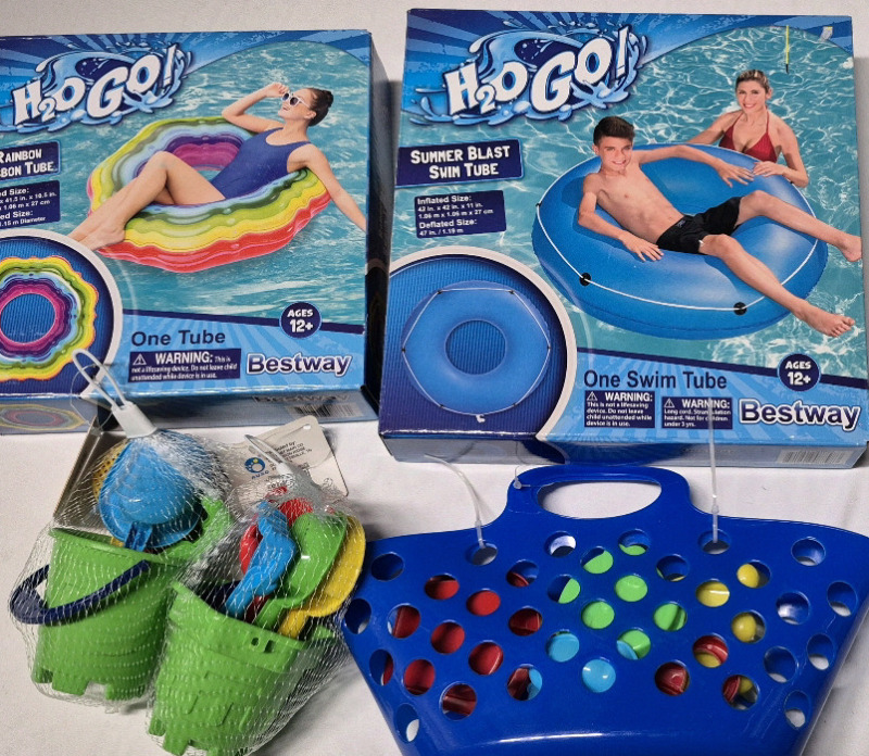 5 New Beach/Pool Toys