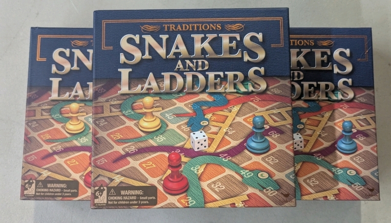 3 New: Snakes and Ladders Board Game
