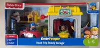 New: Fisher Price Little People - Road Trip Ready Garage