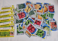 49 New Vegetable Seed Packs . Tomato , Carrot , Basil , Pepper , Beet , Onion , Pumpkin plus more . Sell By 12/24 Stamp on Packs