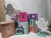 11 New | Pastel Spooky Themed Decor | Largest Item Measures 10" Tall