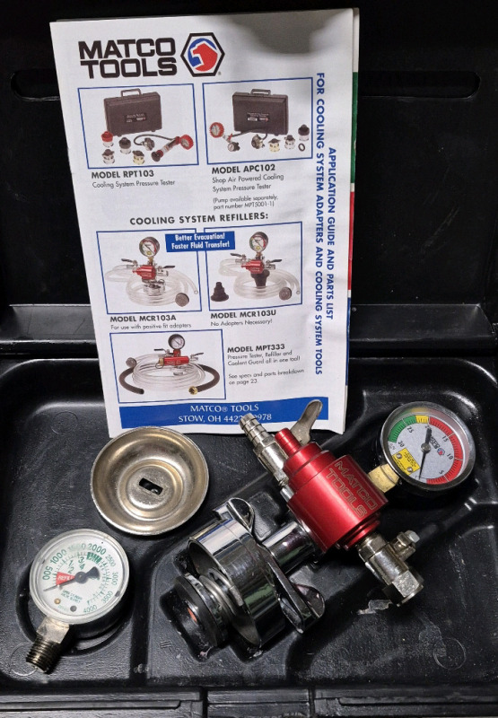 As New Matco Tools Cooling System Refiller Model MCR103A