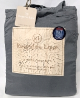 New FULL/QUEEN Kingston Lane 3-Piece Quilt Set : Quilt 86" x 86" + 2 Pillow Shams 20" x 26" ea