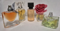 5 Bottles Women's Eau De Toilette Sprays