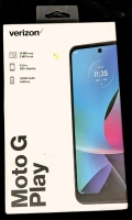 New VERIZON Moto G Play Navy Blue 6.5" Up to 512GB Smartphone IMEI | See Description