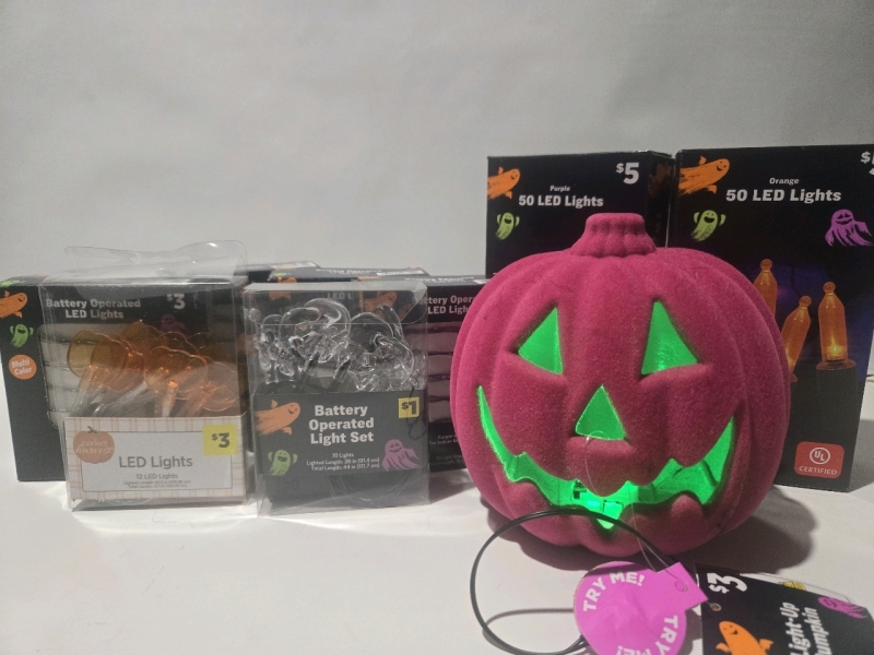 9 New | Variety Spooky Lights | Longwst Measures 10.3ft