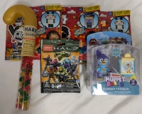 Assorted Toy & Candy Lot. Gummy Bears Best Before Sept 2025.