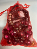 Carved Buddha / Raspberry Glass / Brick and Capped Bead Necklace - 6