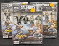 3 New: Mega Constructs Black Series - Battle Royale Air Drop (4 Figures Per Pack)