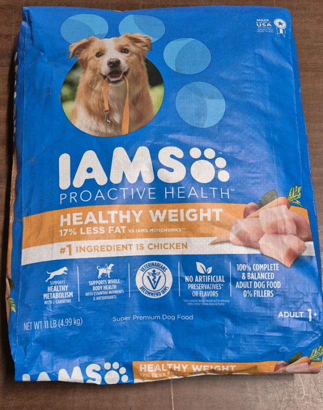 11 LB New IAMS Adult DOG PROACTIVE HEALTH FOOD Chicken BB June 13 2025