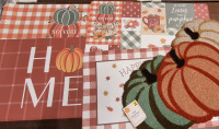 5 New Indoor/Outdoor Kitchen Mats & Doormat 17 by 28.5" & 18 by 30"