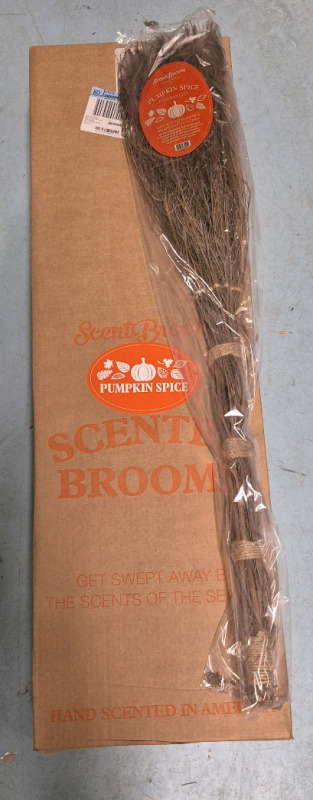 12 New ScentBroom Home Decor 36" Tall Pumpkin Spice Fragrance