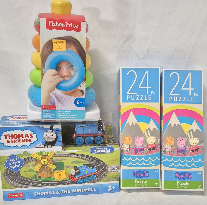4 New Baby & Kid's Toys Fisher-Price & Thomas & Friends