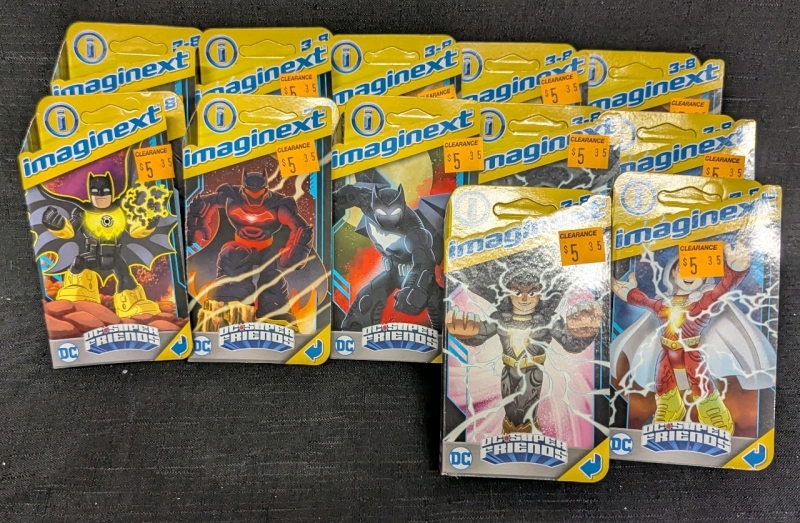 12 New: DC Super Friends Figures
