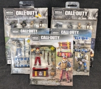 3 New: Mega Constructs Call of Duty - 2 Tactical Infiltration Team Sets - 2 Navy Weapon Crates - Armored Division Weapon Crate