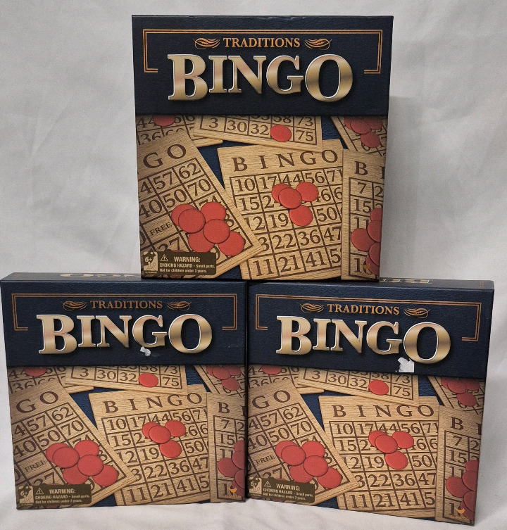 3 New Traditions BINGO Games