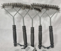 5 New Wire Grill Brushes 11.5" Long & 5.5" Wide