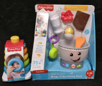 2 New Baby Fisher-Price Learning and Development Toys for 6M - 36M