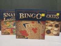 3 New | Traditions: Classic Board Games | Bingo, Checkers & Snaks & Ladders