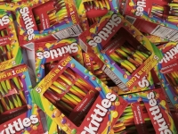 21 New | Boxes Of Skittles Candy Canes | 5 Flavors in 1 Cane | BB: 07/26/27