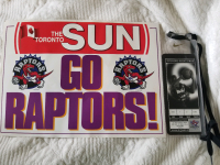 1995 Toronto Raptors Inaugural season first NBA game ticket opening night pass