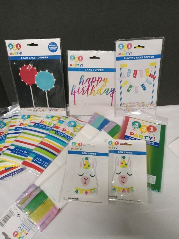12 Pcs | Birthday Party Lot