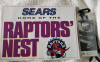 1995 Toronto Raptors Inaugural season first NBA game ticket opening night pass - 2