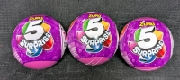 3 New: 5 Surprise - Unbox 5 Surprise Toys Per Ball
