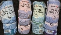 144 New Plastic 16 oz Party Cups