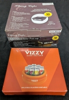 2 New: 6x6 Oxford Solar Post Cap 10 Lumens - Vizzy Inflatable Floatie