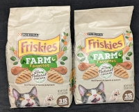 2 New: Friskies Farm Favourite Cat Food - 3.15lbs Each - BB June 2025