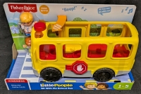New: Fisher Price Little Sit With Me School Bus