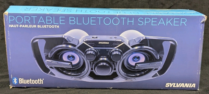 New: Sylvania Portable Bluetooth Speaker