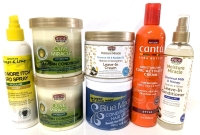5 New Hair Products : No More Itch Spray 237ml, 3x Leave-In Conditioners 425g ea, Curl Activating Cream 355ml, Leave-In Conditioner Spray 237ml, Conditioner Hair Dress 330g