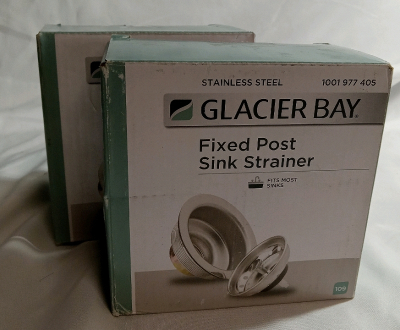 2 As New | Fixed Post Strainer | Fits Most Sinks