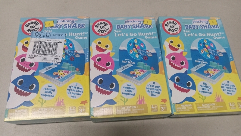 3 New | Baby Shark Game | Ages 3+