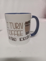 New | "I turn Coffee Into Code" 4" Mug